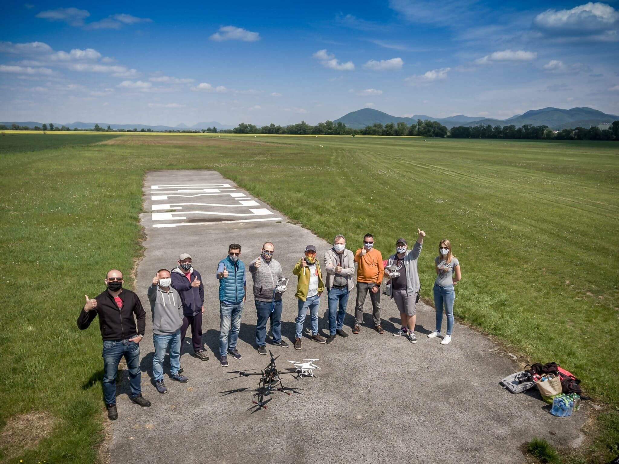 Praktický kurz lietanie s dronom