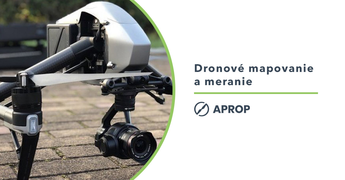 Titulný obrázok článku o využití mapovania a merania s dronom v praxik