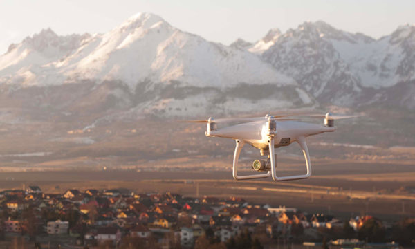 Dron záber Tatry